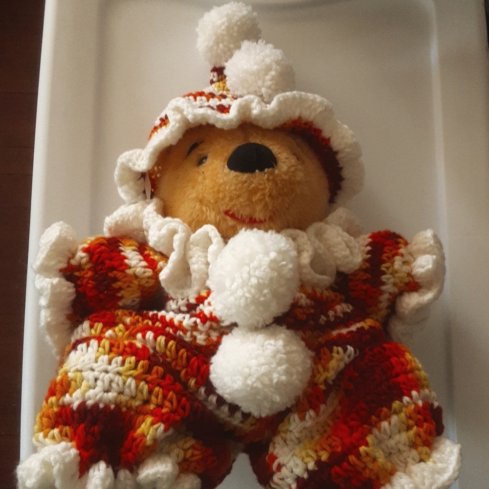 Handmade clown costume